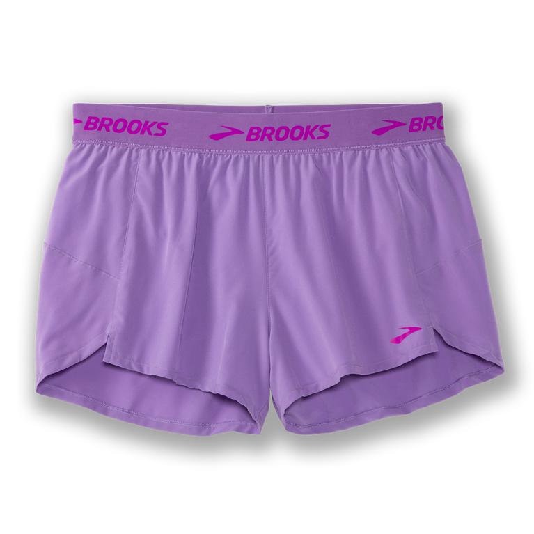 Brooks Chaser 3" Womens Running Shorts - Heliotrope/MediumPurple - Indonesia (WDOU-25497)